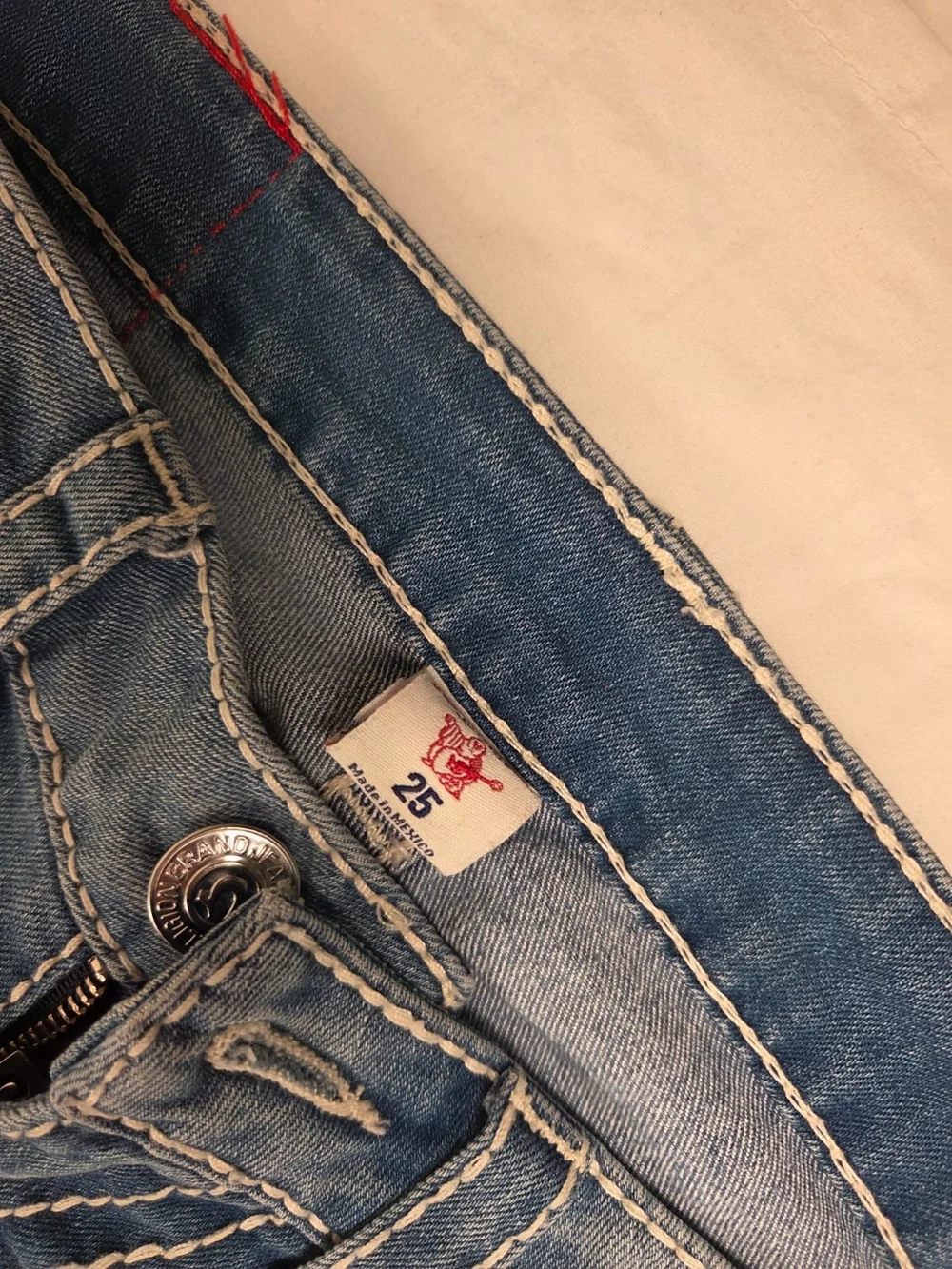 True Religion Women's Light Blue Skinny Jeans